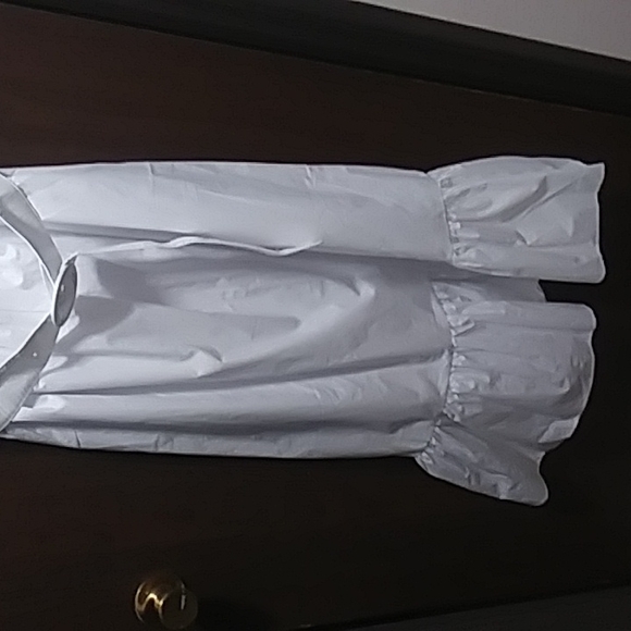 NWT Endless Rose Puff Short Sleeve long dress - Picture 6 of 11